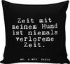 Mr. & Mrs. Panda Kuschel Kissen Zeit mit meinem Hund... - Produktbild-Vorschau 1