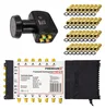 PremiumX Multischalter Set 5/12 Multiswitch SAT Quattro LNB Produktbild-Vorschau 1