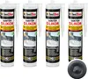 Isolbau Sanitär Silikon 4 x 300 ml Anthrazit - Produktbild-Vorschau 1