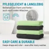 Betz 12er Handtuch-Set PALERMO 100% Baumwolle  Farbe: grün Produktbild-Vorschau 5