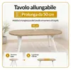 Alpi Moebel, Tavolo da Pranzo, Tavolo per Mangiare Anteprima dell’immagine prodotto 2