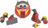 A toy robot set featuring Dr. Eggman's head and various attachable robot parts, laid out against a white background. Produktbild-Vorschau