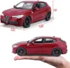 Bburago 1:24 Alfa Romeo Stelvio rosso 18-21086R Anteprima dell’immagine prodotto 11