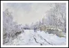 Poster 91,5x61cm Neve ad Argenteuil, Monet Vintage per il Anteprima dell’immagine prodotto 2