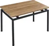 Jídelní stůl 'Hemnes' pro 4 osoby 100 x 60 cm ocelové nohy Náhled obrázku produktu 5
