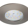 Luminaria empotrable LED Briloner, acabado níquel mate, Vista previa de la imagen del producto 3