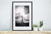 MuchoWow® Gerahmtes Poster Eiffelturm unter tobenden Wolken Produktbild-Vorschau 4
