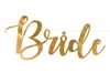 Baner Bride to be, złoty, 80x19cm Podgląd zdjęcia produktu 2