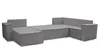 AX LIVING Ecksofas groß Lovere 314 cm – Sofa grau mit Produktbild-Vorschau 2