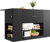 okwish  Sideboard,Kücheninsel, Küchenschrank,mit Schubladen Produktbild-Vorschau 8