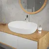 Lavabo LuxeBath Lavabo da appoggio ovale, 60x42x14,5 cm, Anteprima dell’immagine prodotto 5
