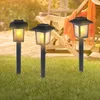 3er Set LED Solarlampen, Laternen Design, Feuereffekt, H 37 Produktbild-Vorschau 6