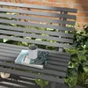 Gartenbank Sitzbank Parkbank, Lattendesign, Produktbild-Vorschau 7