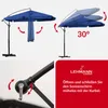 Ombrellone Lehmann con Ø 300 cm con supporto, protezione Anteprima dell’immagine prodotto 4