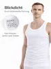 Unterhemd (4er Pack) 100% Baumwolle für Herren Feinripp Produktbild-Vorschau 3