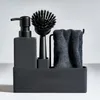Sada na mytí nádobí Zone Black - s čisticí utěrkou Náhled obrázku produktu 6