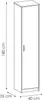 BDW, armadio, 40×185×35 cm, 5 ripiani, 1 anta, rovere Anteprima dell’immagine prodotto 3