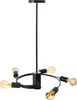 tooLight Hängelampe APP739-5CP BLACK Produktbild-Vorschau 2