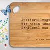 Mr. & Mrs. Panda Schneidebrett Spruch Justizvollzugsbeamter Produktbild-Vorschau 3