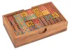 Domino Double 9 - gra salonowa z 56 płytkami | Dla 2-6 osób Podgląd zdjęcia produktu 2