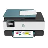 A studio shot of an HP OfficeJet 8015e All-in-One printer. Voir les images du produit