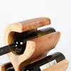 Massivholz Weinregal / Flaschenhalter BOTOL-S ca. H50cm Produktbild-Vorschau 7