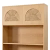 Meuble haut Merax avec portes en treillis, vitrine, design Voir les images du produit 16