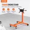 VEVOR Motorständer 750LBS Motorhebewagen 360 Grad Produktbild-Vorschau 2