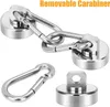 Wukong 25mm Neodym Magnete Haken, 4 Stück Starke Magnete Produktbild-Vorschau 6