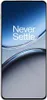A smartphone with a wallpaper displaying the text "Never Settle". Produktbild-Vorschau