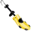 A yellow shoe stretcher with black and silver metal parts, isolated on a white background. Podgląd zdjęcia produktu
