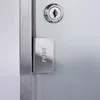 HOMCOM Medizinschrank Arzneischrank mit Schloss Edelstahl Produktbild-Vorschau 9