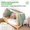 Hemel voor huisbed 135x320 cm eucalyptus met gouden Productafbeelding-voorbeeld 4