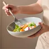 Teller set 6er Ø20 cm Keramik Suppenteller Suppenschüssel Produktbild-Vorschau 6