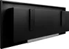 Wandhängender Biokamin mit Glas 90x40x12 cm Schwarz Produktbild-Vorschau 13