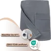 Saunakilt Herren, 100% Baumwolle, grau, 50/120 cm, Produktbild-Vorschau 6