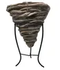 Pflanzschale mit Metallständer - Gartenfigur Produktbild-Vorschau 3
