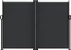 vidaXL Store latéral extensible noir 180x1200 cm Voir les images du produit 3