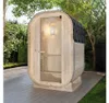 HOME DELUXE Outdoor Sauna CUBE S - Maße: ca. 194 cm x 120 Produktbild-Vorschau 1