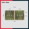 KOTARBAU® Zawiasy 100x200 mm Walcowane Ocynkowane Podgląd zdjęcia produktu 4