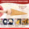 Eistütenformen, Waffeltütenformen, kegelförmige Eistüten, Produktbild-Vorschau 3