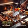 Arebos Edelstahl Grillplatte 40x30 cm massiv 4 mm für Gas- Produktbild-Vorschau 7