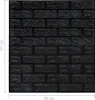 vidaXL 3D Tapete Ziegelstein Selbstklebend 40 Stk. Schwarz Produktbild-Vorschau 7