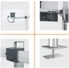 Uchwyt do monitora DURABLE 508623 srebrny na 2 monitory, Podgląd zdjęcia produktu 12