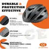 Kask rowerowy ROCKBROS Lekki kask rowerowy górski czarny Podgląd zdjęcia produktu 2