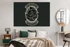 MuchoWow® Poster Skelett - Pistole - Retro 180x120 cm - Produktbild-Vorschau 4