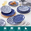 Vancasso Ensemble de 6 assiettes en porcelaine, Assiette à Voir les images du produit 3