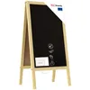 Reklamní áčko s křídovou tabulí 100x60 cm-přírodní rám Náhled obrázku produktu 9