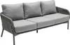 LC Garden Terrano Dining-3er Sofa Produktbild-Vorschau 1