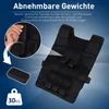 HOMCOM 30 kg Trainingsweste Gewichtsweste Krafttraining Produktbild-Vorschau 7